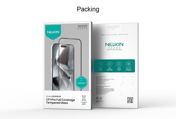 Защитное стекло NILLKIN Amazing CP+ PRO для Samsung Galaxy Flip 7 - Black