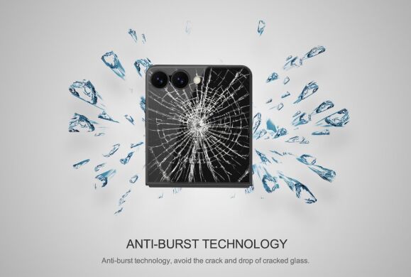 Защитное стекло NILLKIN Amazing CP+ PRO для Samsung Galaxy Flip 7 - Black