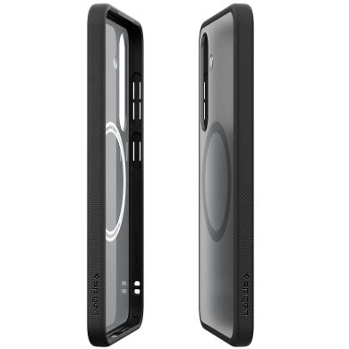 Защитный чехол Caseology Capella MagFit by Spigen для Samsung Galaxy S25 (S931) ACS09119 / GP-FPS931PGBJW - Frost Black