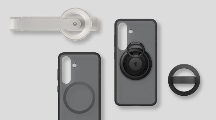 Защитный чехол Caseology Capella MagFit by Spigen для Samsung Galaxy S25 (S931) ACS09119 / GP-FPS931PGBJW - Frost Black