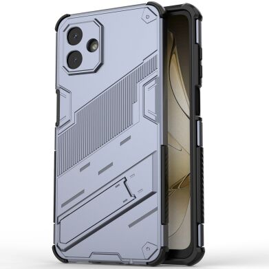 Защитный чехол Deexe Bibercas для Samsung Galaxy A07 (A075) - Grey