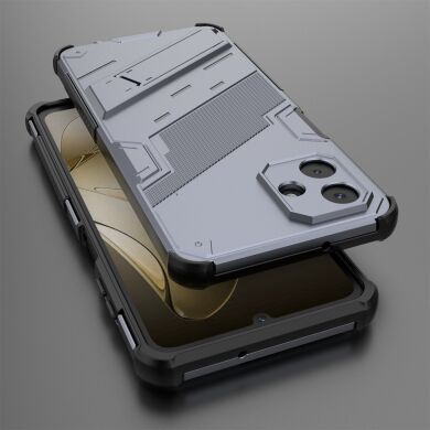 Защитный чехол Deexe Bibercas для Samsung Galaxy A07 (A075) - Grey