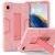 Защитный чехол Deexe Color Kickstand для Samsung Galaxy Tab A11 (X130/135) - Rose Gold