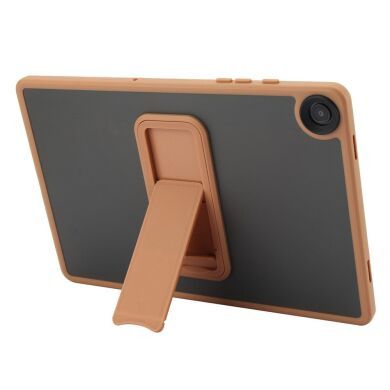 Защитный чехол Deexe Crystal Kickstand для Samsung Galaxy Tab A9 Plus (X210/216) - Gold