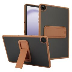 Защитный чехол Deexe Crystal Kickstand для Samsung Galaxy Tab A9 Plus (X210/216) - Gold
