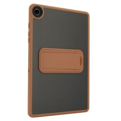 Защитный чехол Deexe Crystal Kickstand для Samsung Galaxy Tab A9 Plus (X210/216) - Gold