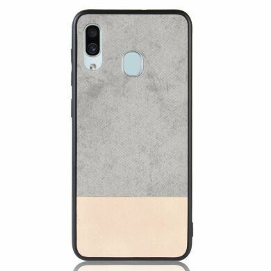 Защитный чехол Deexe Elegant Series для Samsung Galaxy A30 (A305) - Grey