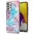 Захисний чохол Deexe Fashion Case для Samsung Galaxy A72 (А725) - Milky Way Marble Blue