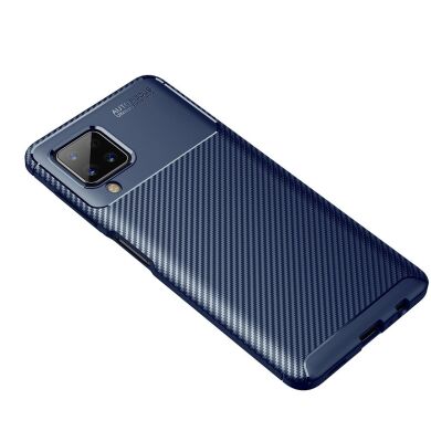 Защитный чехол Deexe Fusion для Samsung Galaxy A12 (A125) / A12 Nacho (A127) / M12 (M127) - Blue