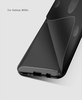 Защитный чехол Deexe Fusion для Samsung Galaxy M30s (M307) / Galaxy M21 (M215) - Black