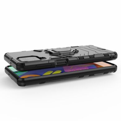 Захисний чохол Deexe Hybrid Case для Samsung Galaxy M62 - Black
