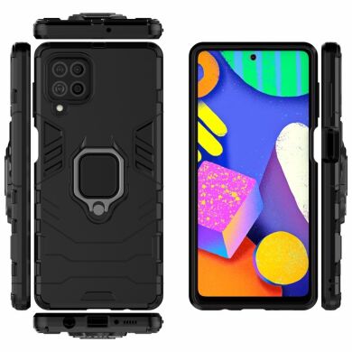 Захисний чохол Deexe Hybrid Case для Samsung Galaxy M62 - Black