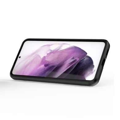 Захисний чохол Deexe Hybrid Case для Samsung Galaxy S22 Plus - Black