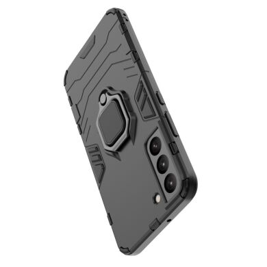 Защитный чехол Deexe Hybrid Case для Samsung Galaxy S22 Plus - Black