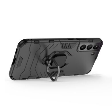 Защитный чехол Deexe Hybrid Case для Samsung Galaxy S22 Plus - Black