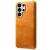 Захисний чохол Deexe Leather Back Cover для Samsung Galaxy S26 Ultra - Orange