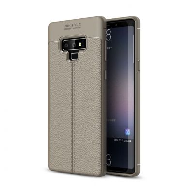 Захисний чохол Deexe Leather Cover для Samsung Galaxy Note 9 (N960), Grey