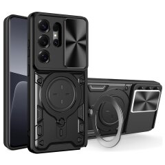 Захисний чохол Deexe Magnetic Space для Samsung Galaxy S26 Ultra - Black