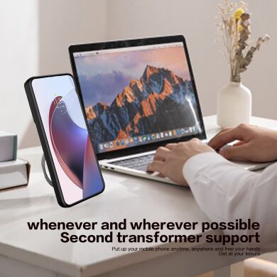 Захисний чохол Deexe Magnetic Space для Samsung Galaxy S26 Ultra - Red