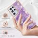 Защитный чехол Deexe Marble Style для Samsung Galaxy S21 Ultra (G998) - Light Purple. Фото 2 из 4
