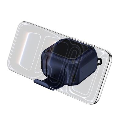 Защитный чехол Deexe Orbit Shield для Samsung Galaxy Buds 4 / Buds 4 Pro - Black / Blue