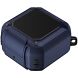 Защитный чехол Deexe Orbit Shield для Samsung Galaxy Buds 4 / Buds 4 Pro - Black / Blue. Фото 1 из 8