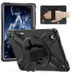 Захисний чохол Deexe Rotation Hybrid для Samsung Galaxy Tab S12 Plus - Black