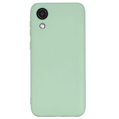 Захисний чохол Deexe Silicone Case для Samsung Galaxy A03 Core (A032) - Green