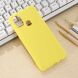 Защитный чехол Deexe Silicone Case для Samsung Galaxy A21s (A217) - Yellow. Фото 5 из 5