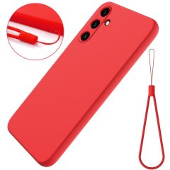Захисний чохол Deexe Silicone Case для Samsung Galaxy M15 (M156) - Red
