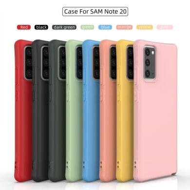 Защитный чехол Deexe Soft Cover для Samsung Galaxy Note 20 (N980) - Pink