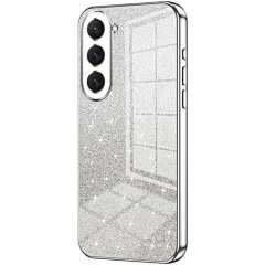 Защитный чехол Deexe Sparkles Cover для Samsung Galaxy S23 (S911) - Silver