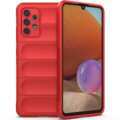 Защитный чехол Deexe Terra Case для Samsung Galaxy A32 (А325) - Red