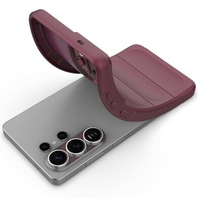 Захисний чохол Deexe Terra Case для Samsung Galaxy S26 Ultra - Wine Red