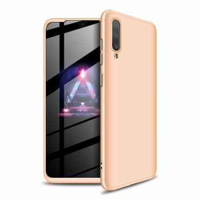 Защитный чехол GKK Double Dip Case для Samsung Galaxy A70 (A705) - Gold