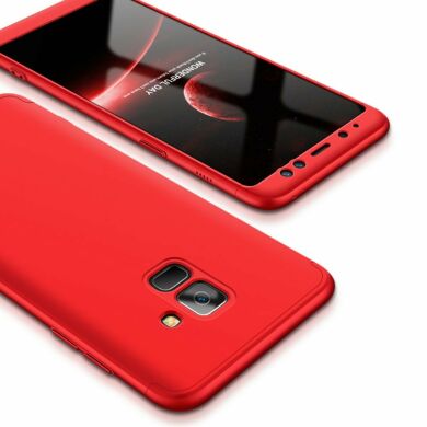 Захисний чохол GKK Double Dip Case для Samsung Galaxy A8 (A530) - Red