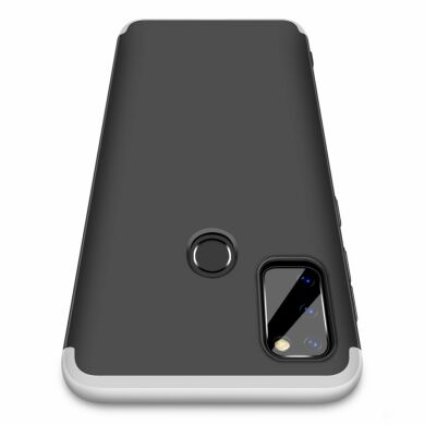 Захисний чохол GKK Double Dip Case для Samsung Galaxy M30s (M307) / Galaxy M21 (M215) - Black / Silver