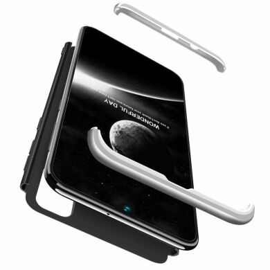 Защитный чехол GKK Double Dip Case для Samsung Galaxy M30s (M307) / Galaxy M21 (M215) - Black / Silver