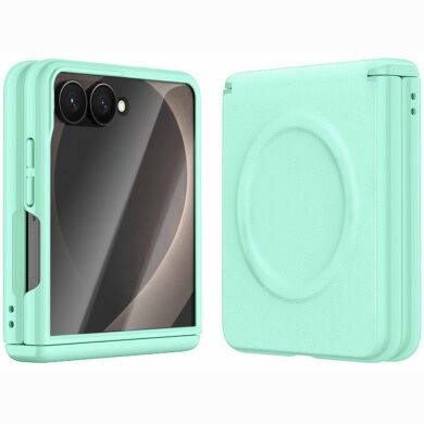 Защитный чехол GKK Magnetic Matte Case для Samsung Galaxy Flip 8 - Green