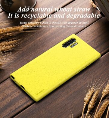 Защитный чехол IPAKY Matte Case для Samsung Galaxy Note 10+ (N975) - Yellow