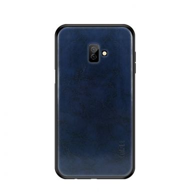 Защитный чехол MOFI Leather Cover для Samsung Galaxy J6+ (J610) - Blue