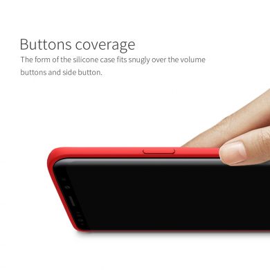 Защитный чехол NILLKIN Flex Pure Series для Samsung Galaxy S9 (G960) - Red