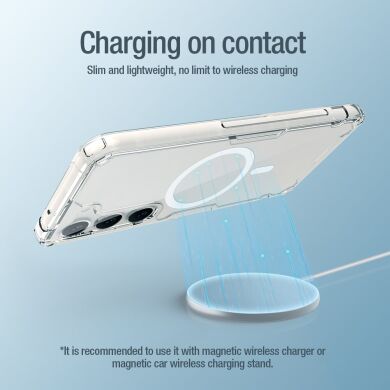 Захисний чохол NILLKIN Nature TPU Pro Magnetic для Samsung Galaxy S23 Plus (S916) - Transparent