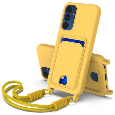 Захисний чохол Reframe Silicone Holder для Samsung Galaxy A24 (A245) - Yellow