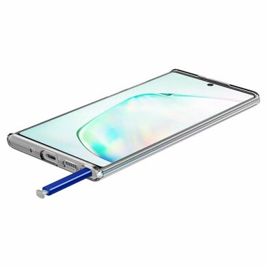 Защитный чехол Spigen (SGP) Liquid Crystal для Samsung Galaxy Note 10+ (N975) - Crystal Clear