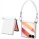 Защитный чехол SULADA Crossbody Case для Samsung Galaxy Flip 8 - White. Фото 1 из 6
