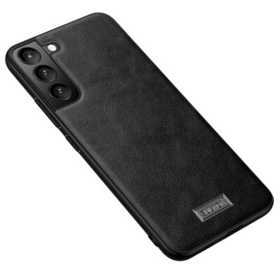 Захисний чохол SULADA Leather Case для Samsung Galaxy S22 Plus - Black