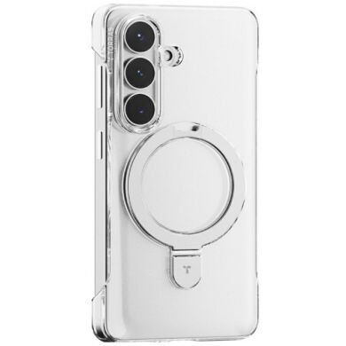 Защитный чехол TORRAS Ostand Q1 Slim (with MagSafe) для Samsung Galaxy S26 - Clear