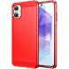 Защитный чехол UniCase Carbon для Samsung Galaxy A06 (A065) - Red. Фото 1 из 8