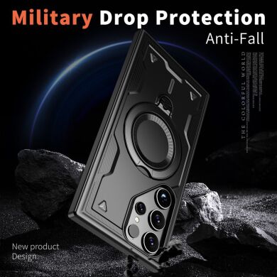Защитный чехол UniCase Lander Armor для Samsung Galaxy S22 Ultra (S908) / Galaxy S23 Ultra (S918) - Purple